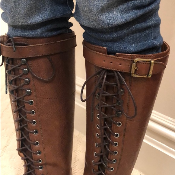 Ralph Lauren Lace up Boots - Picture 5 of 10